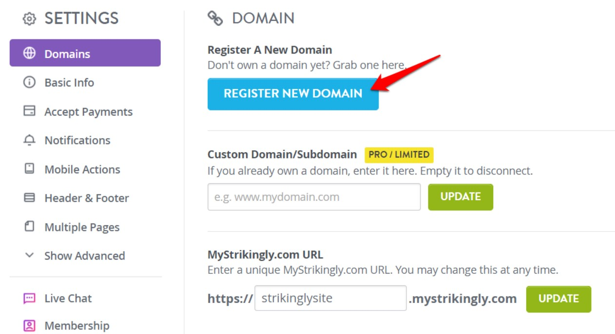 Register New Strikingly Domain Register New Strikingly Domain